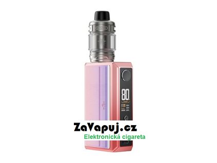 Elektronická cigareta VooPoo Drag 5 Kit s UFORCE-X Tank (Sakura Pink)