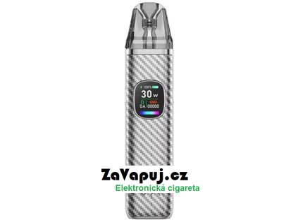 oxva xlim pro 2 elektronicka cigareta 1300mah silver carbon