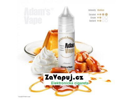prichut adams vape shake and vape 10ml caramel pudding