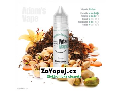 prichut adams vape shake and vape 10ml pistachio tobacco