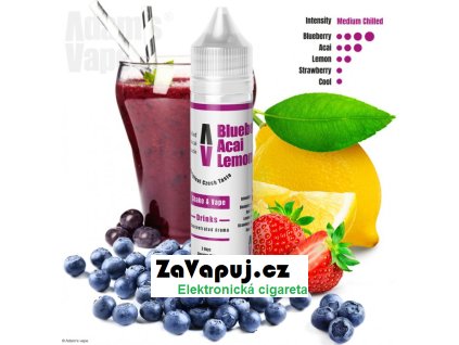 prichut adams vape shake and vape 10ml blueberry acai lemonade