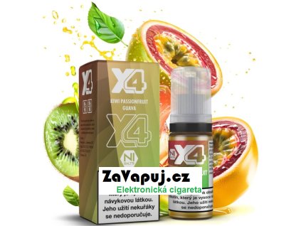 liquid x4 bar juice kiwi marakuja a guava kiwi passionfruit guava 10ml 10mg