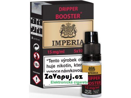 booster imperia dripper pg30 vg70 5x10ml 15mg