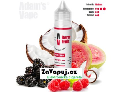 prichut adams vape shake and vape 10ml berry fruit