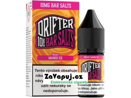 liquid drifter bar salts mango ice 10ml 10mg
