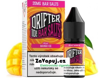liquid drifter bar salts mango ice 10ml 20mg
