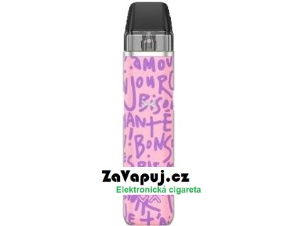 oxva xlim go elektronicka cigareta 1000mah graffiti pink