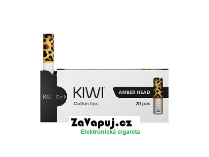 Náhradní filtrové náustky KIWI 20ks (Amber Head)