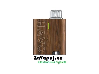 uwell havok r pod elektronicka cigareta 950mah brown wood