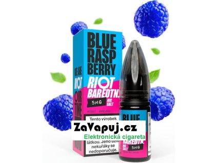 liquid riot bar edtn salt blue raspberry modra malina 10ml 10mg