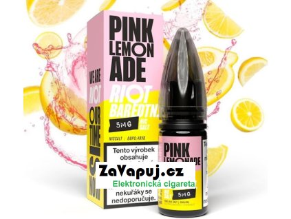 liquid riot bar edtn salt pink lemonade ruzova limonada 10ml 20mg