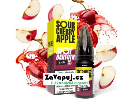 liquid riot bar edtn salt sour cherry apple tresen a zelene jablko 10ml 20mg