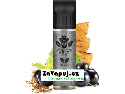 prichut tobgun sv 10ml bomber tabak cerny rybiz