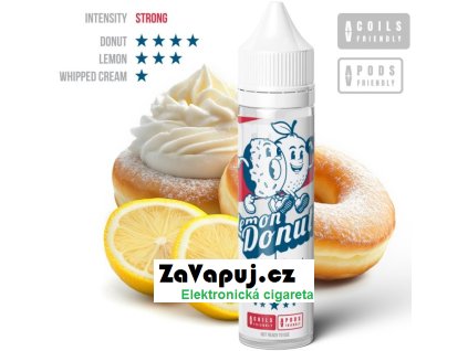 prichut adams vape shake and vape 10ml lemon donut