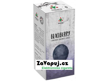 liquid dekang blackberry 10ml 0mg ostruzina