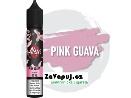 liquid zap juice aisu nic salt ledova exoticka guava pink guava ice 10ml 10mg