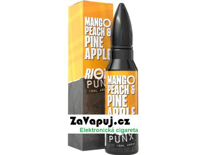prichut riot squad punx sv 10ml mango peach pineapple mango broskev a ananas