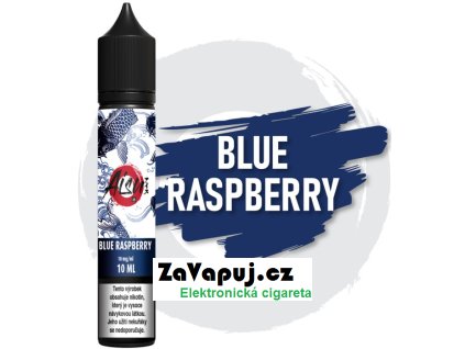 liquid zap juice aisu nic salt ledova modra malina blue raspberry ice 10ml 10mg