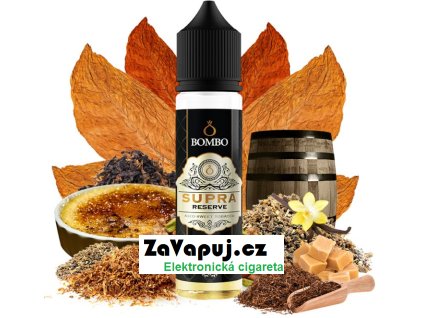 prichut bombo platinum tobaccos sv 15ml supra reserve sladky tabak s karamelem