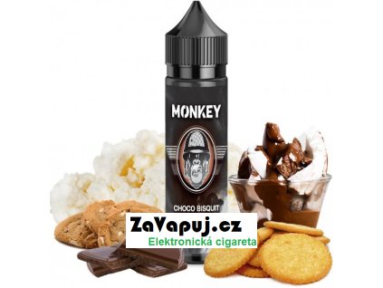 Příchuť MONKEY liquid Shake and Vape Choco Bisquit 10ml