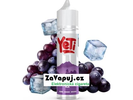 prichut yeti summit series sv 10ml sour grape ice ledove hroznove vino