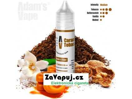 prichut adams vape shake and vape 10ml caramel tobacco