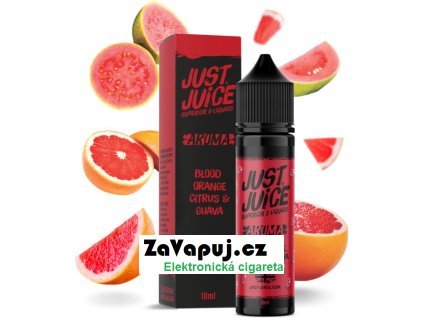 Příchuť Just Juice S&V 10ml Blood Orange, Citrus & Guava