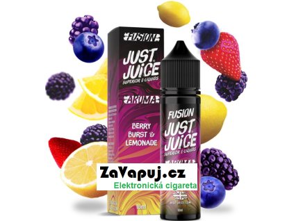 Příchuť Just Juice S&V 10ml Fusion Berry Burst & Lemonade