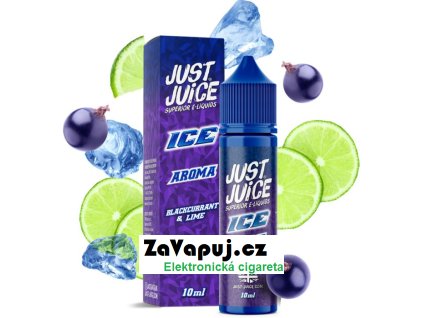 prichut just juice sv 10ml ice blackcurrant lime