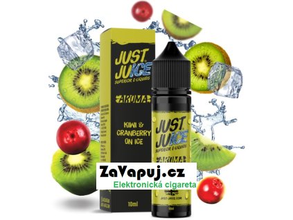 prichut just juice sv 10ml kiwi cranberry on ice