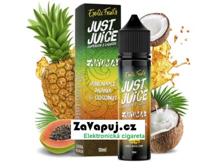 prichut just juice sv 10ml pineapple papaya coconut