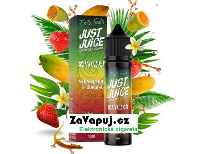 prichut just juice sv 10ml strawberry curuba