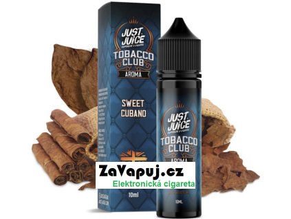 Příchuť Just Juice S&V 10ml Tobacco Sweet Cubano