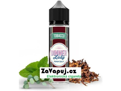 prichut dinner lady sv tobacco 10ml menthol tobacco