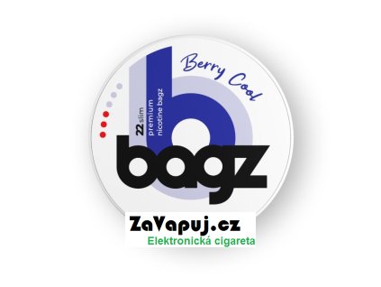 bagz berry cool chladive bobule 16mg nikotinove sacky