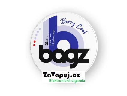 bagz berry cool chladive bobule 8mg nikotinove sacky
