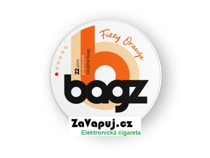 bagz fizzy orange pomerancova limonada 4mg nikotinove sacky