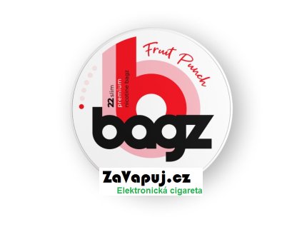 bagz fruit punch ovocny punc 4mg nikotinove sacky