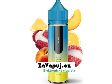 prichut provape icons sv 10ml rebel lici broskev citron