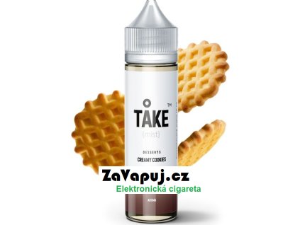 Příchuť ProVape Take Mist S&V 10ml: Creamy Cookies (Kakaové sušenky s krémem)