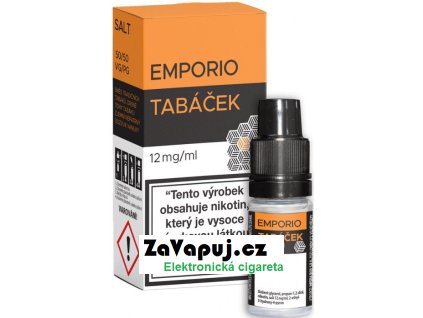 liquid emporio salt tobacco tabacek 10ml 12mg