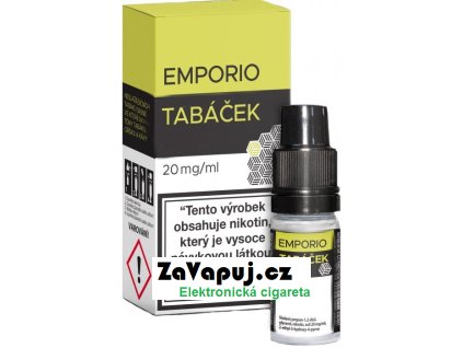 liquid emporio salt tobacco tabacek 10ml 20mg