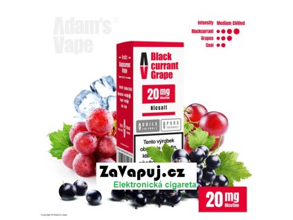 liquid adams vape salt blackcurrant grape 10ml 20mg