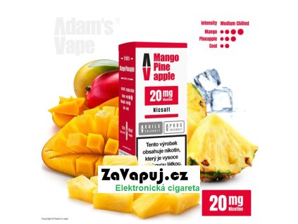 liquid adams vape salt mango pineapple 10ml 20mg