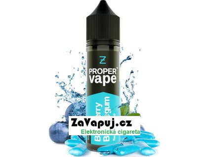 prichut zeus juice proper vape sv 10ml blueberry bubblegum
