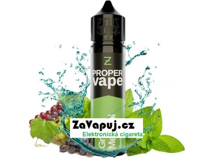 prichut zeus juice proper vape sv 10ml grape menthol