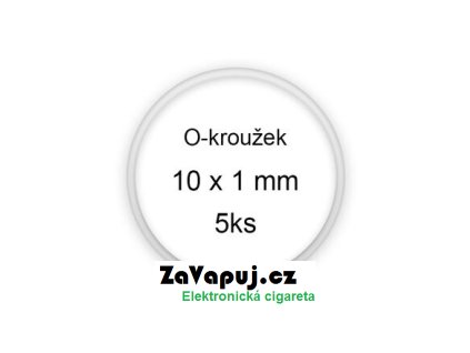 Sada O-kroužků / těsnění 10x1 mm (5ks)
