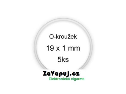 Sada O-kroužků / těsnění 19x1 mm (5ks)