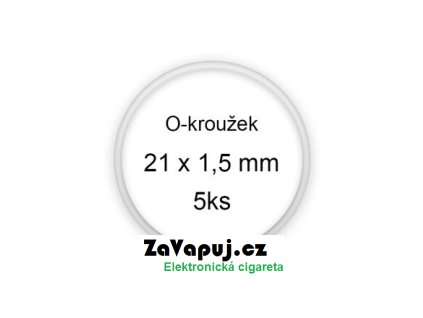 Sada O-kroužků / těsnění 21x1,5 mm (5ks)