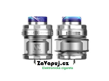 Clearomizér Wotofo Profile X RTA Stříbrná 5ml/8ml